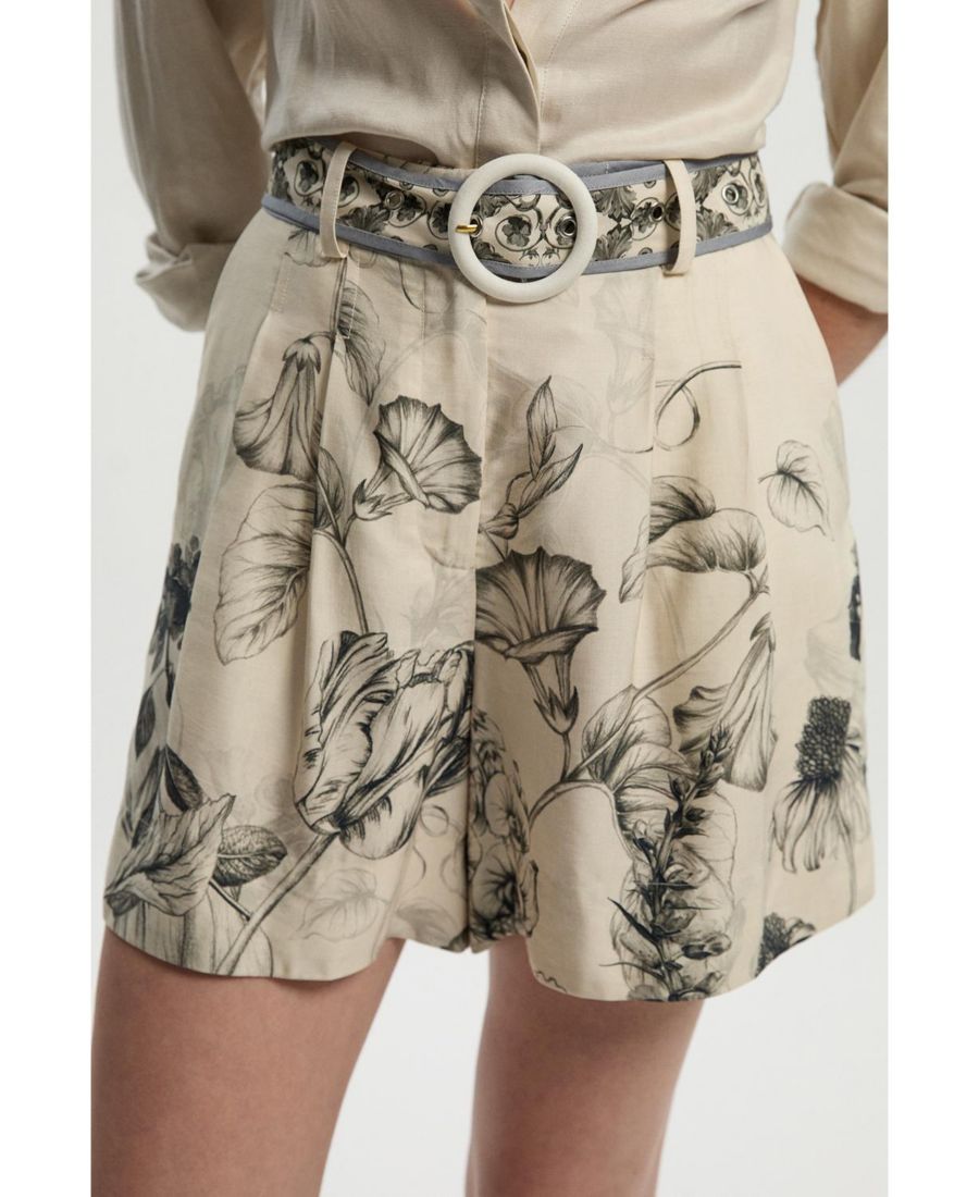 Женские шорты с принтом и поясом Karen Millen, Mono
Женские шорты с принтом и поясом Karen Millen, Mono