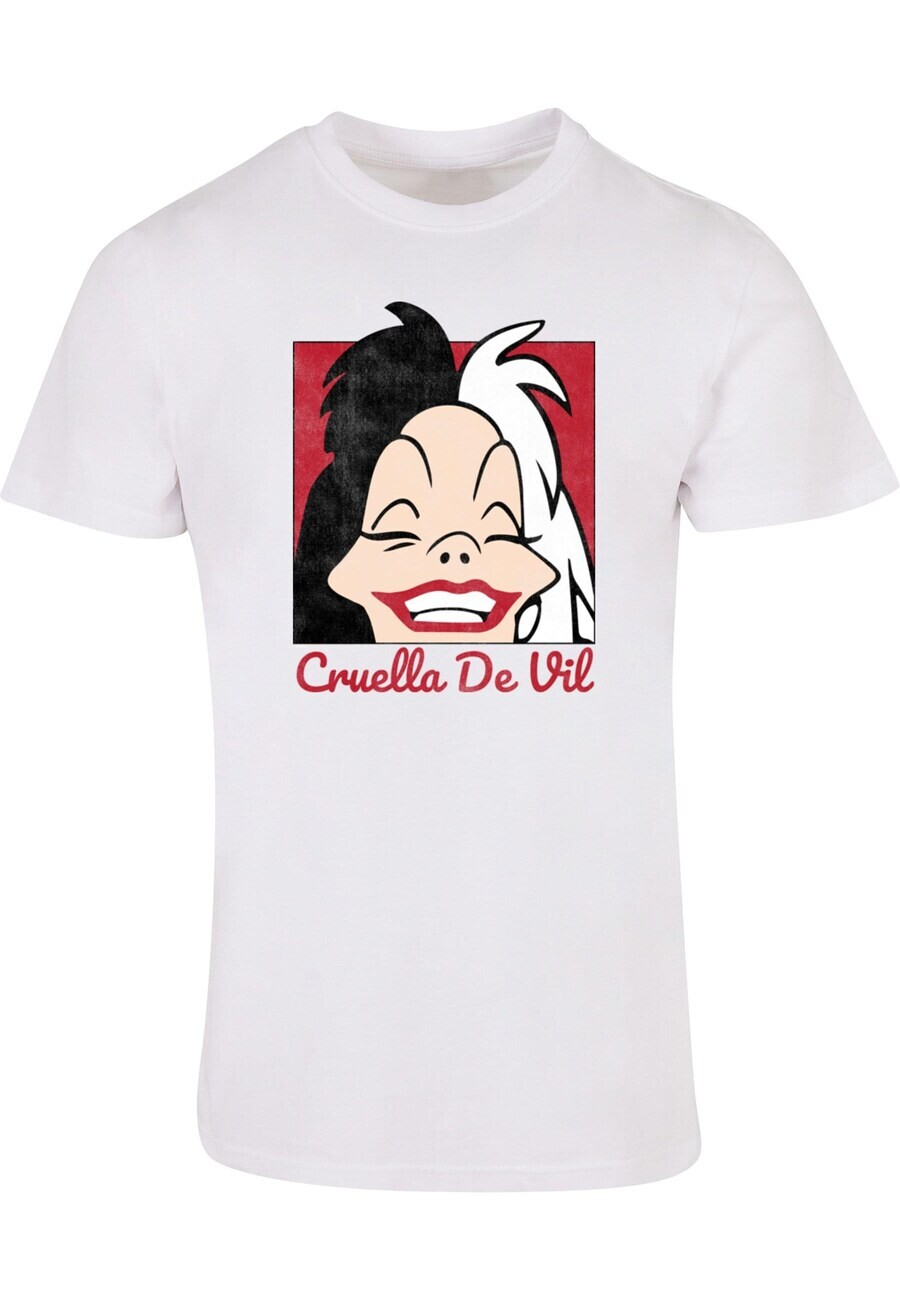 Классическая футболка ABSOLUTE CULT Shirt 101 Dalmations - Cruella De Vil Head, белый
Классическая футболка ABSOLUTE CULT Shirt 101 Dalmations - Cruella De Vil Head, белый