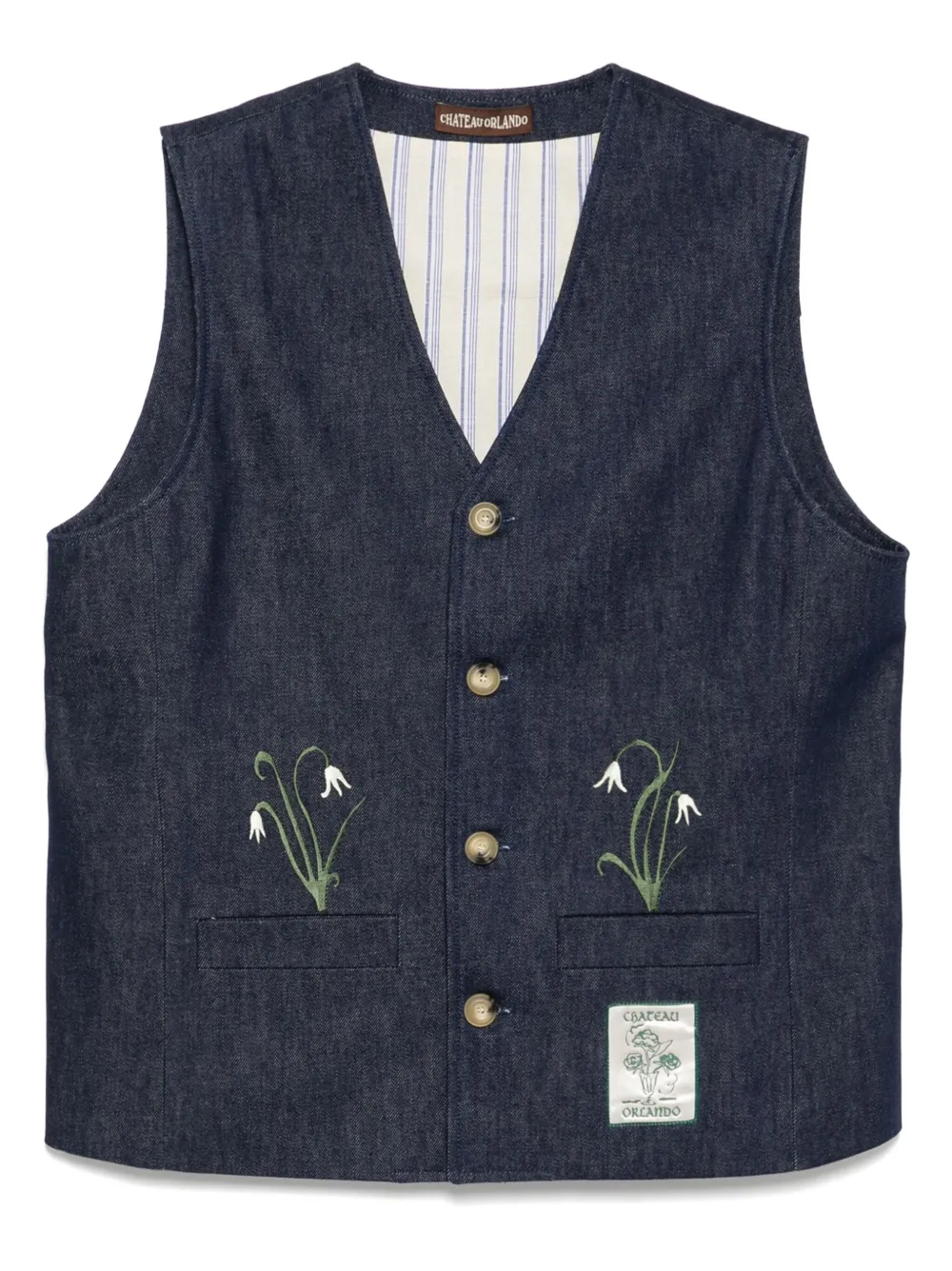 Джинсовый жилет CHATEAU ORLANDO, синий 
Джинсовый жилет CHATEAU ORLANDO, синий