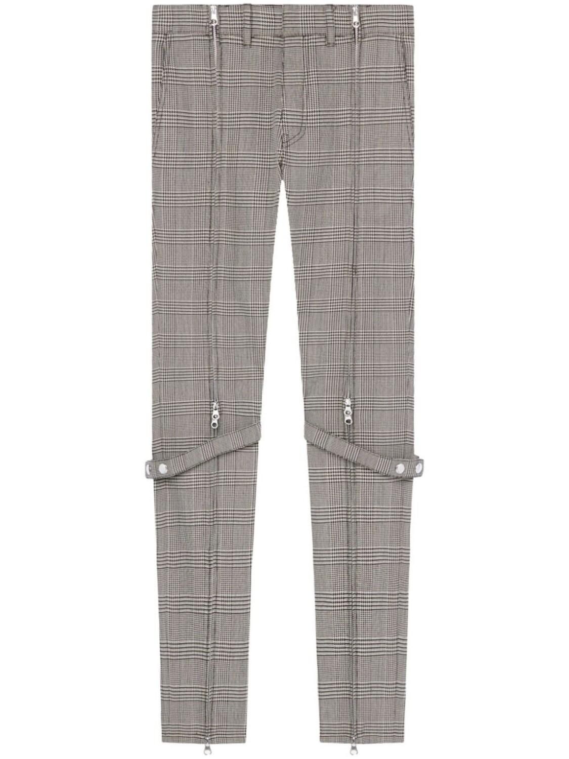 Брюки строгого кроя с молниями Courrèges, черный
Брюки строгого кроя с молниями Courrèges, черный