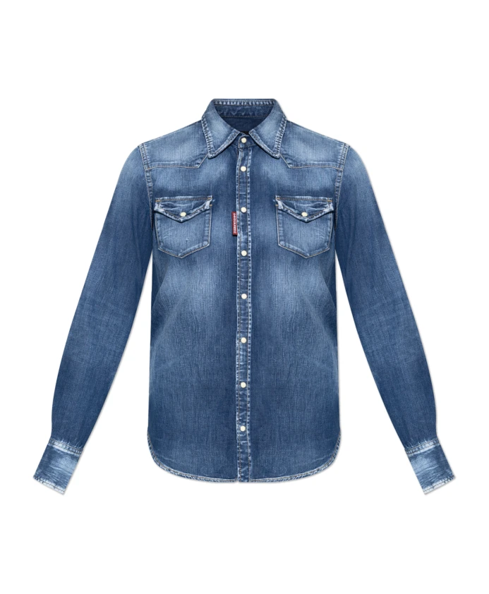 Джинсовая рубашка Dsquared2, синий
Джинсовая рубашка Dsquared2, синий