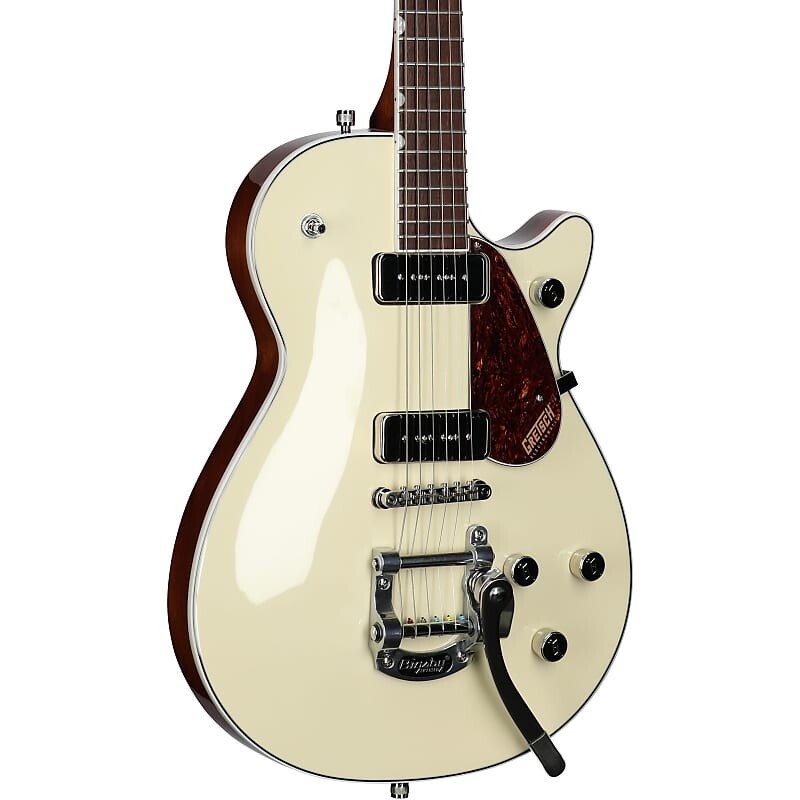 Электрогитара Gretsch G5210T-P90 Electromatic Jet Two 90 Single-Cut Electric Guitar, Vintage White
Электрогитара Gretsch G5210T-P90 Electromatic Jet Two 90 Single-Cut Electric Guitar, Vintage White