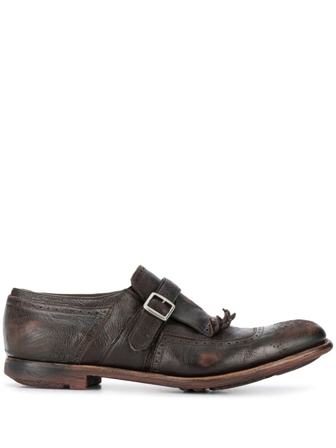 Church's туфли монки с бахромой, коричневый 
Church's туфли монки с бахромой, коричневый