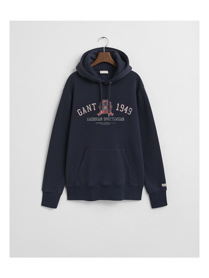 Толстовка синего цвета Gant
Толстовка синего цвета Gant