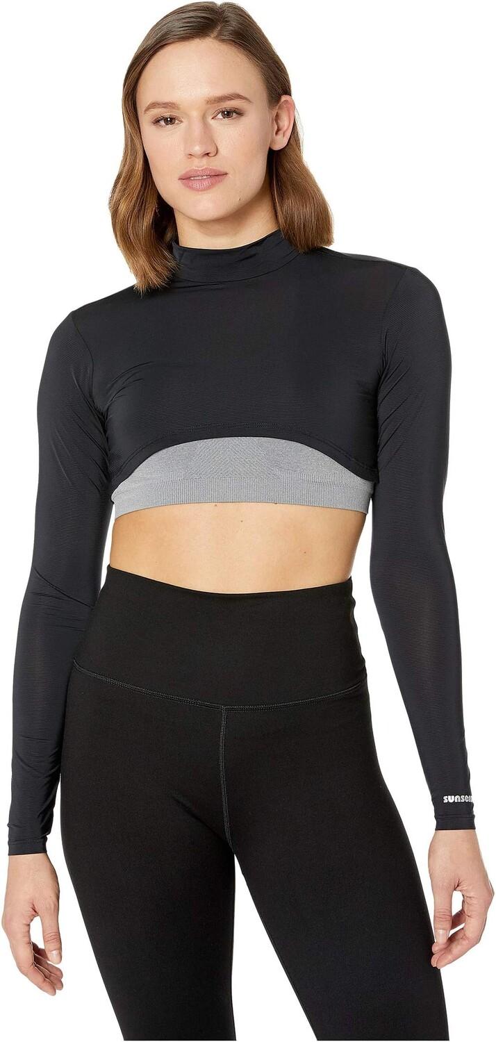 Легкий укороченный многослойный топ с длинными рукавами Sunsense 35 SPF и воротником-стойкой Jamie Sadock, цвет Jet Black
Легкий укороченный многослойный топ с длинными рукавами Sunsense 35 SPF и воротником-стойкой Jamie Sadock, цвет Jet Black