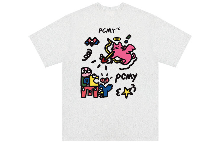 Футболка унисекс PCMY, Белый 
Футболка унисекс PCMY, Белый