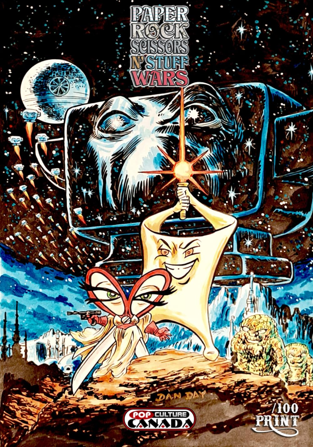 Paper Rock Scissors N' Stuff Wars: Pop Culture Canada Edition (Independently published)
Paper Rock Scissors N' Stuff Wars: Pop Culture Canada Edition (Independently published)