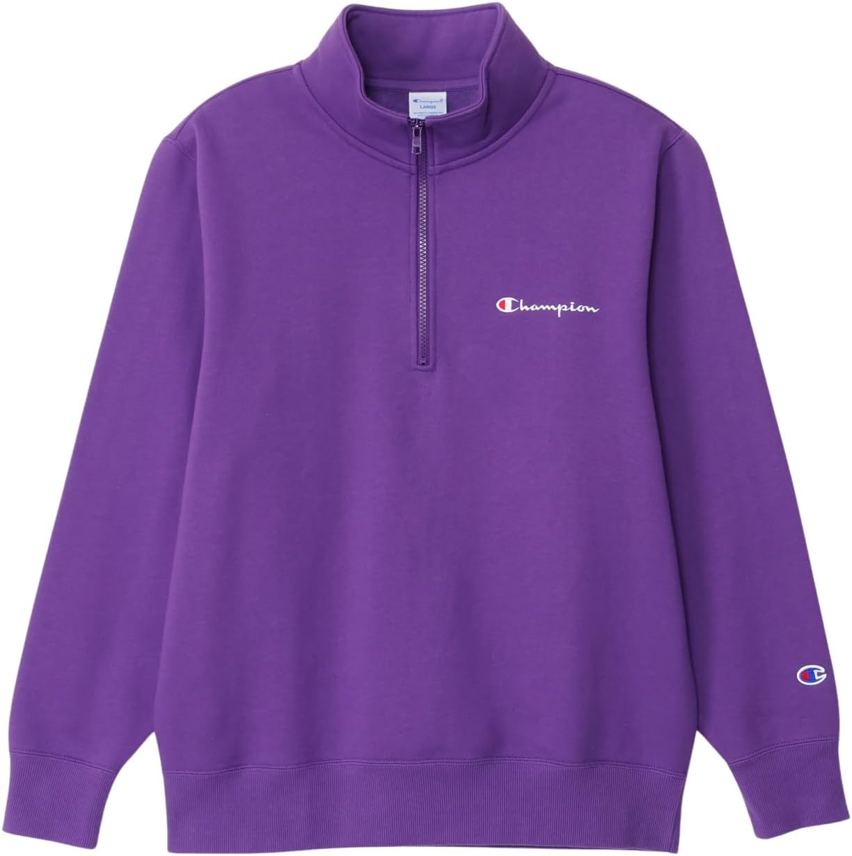 Мужская толстовка Champion C8-Y014Z с длинным рукавом, начесом, из хлопка, с логотипом США и застежкой-молнией до середины груди, темно-фиолетовый
Мужская толстовка Champion C8-Y014Z с длинным рукавом, начесом, из хлопка, с логотипом США и застежкой-молнией до середины груди, темно-фиолетовый