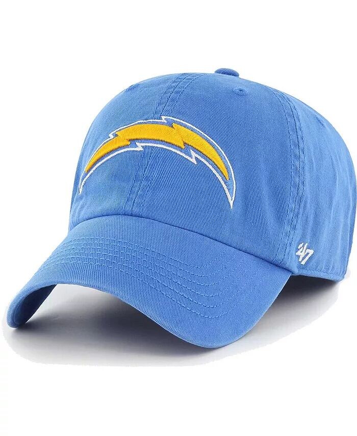 Мужская пудрово-голубая кепка с логотипом франшизы Los Angeles Chargers '47 Brand
Мужская пудрово-голубая кепка с логотипом франшизы Los Angeles Chargers '47 Brand