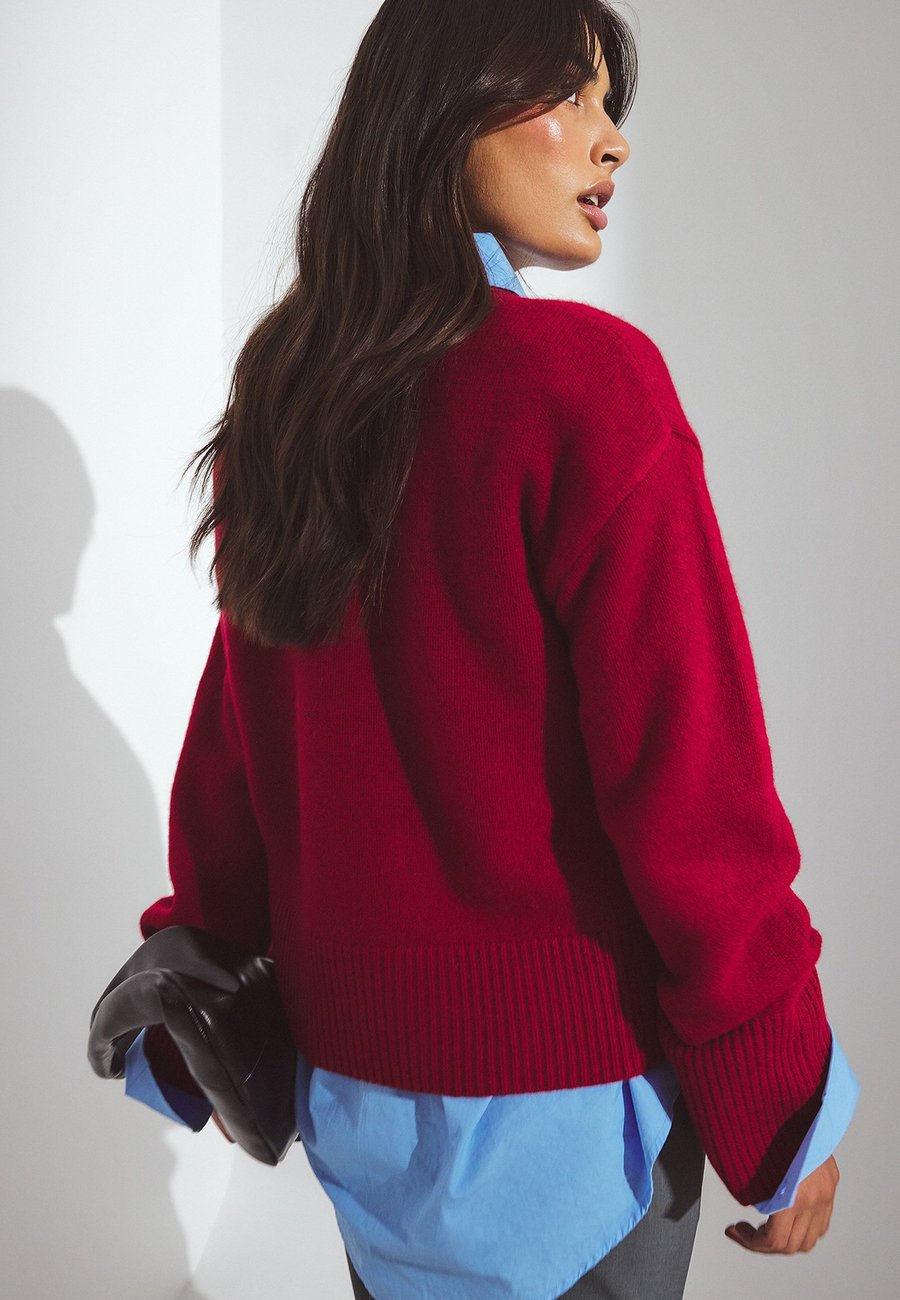 Джемпер NA-KD Jumper, Dark Red/Red
Джемпер NA-KD Jumper, Dark Red/Red