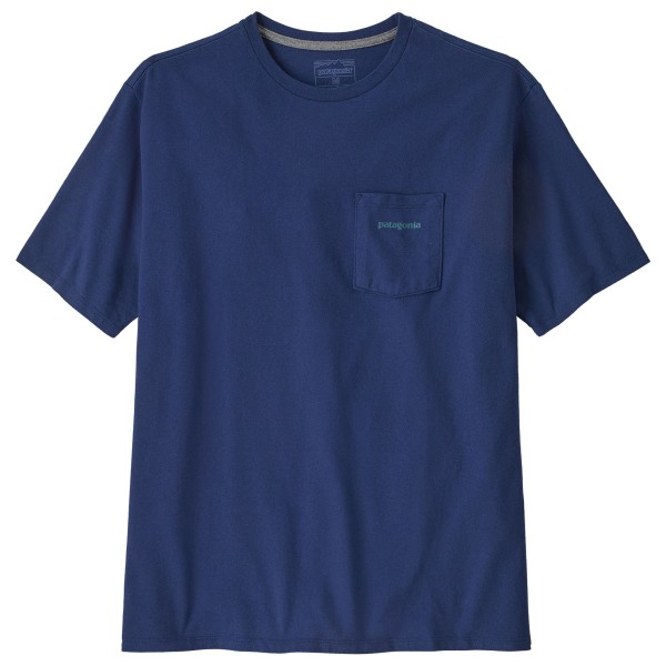 Футболка с логотипом и карманом для досок с короткими рукавами, ответственная за безопасность Patagonia, синий
Футболка с логотипом и карманом для досок с короткими рукавами, ответственная за безопасность Patagonia, синий