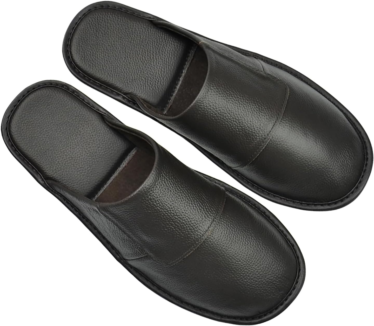 Кожаные тапочки Hwayslon для мужчин и женщин, комнатная обувь из натуральной коровьей кожи, роскошные однотонные унисекс, коричневый
Кожаные тапочки Hwayslon для мужчин и женщин, комнатная обувь из натуральной коровьей кожи, роскошные однотонные унисекс, коричневый