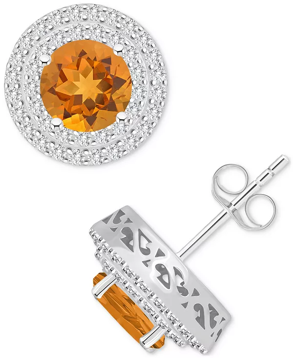 Серьги-Гвоздики с родолитовым гранатом (3-1/3 карата tw) и белым топазом (3/4 карата tw) из стерлингового серебра (также с цитрином, перидотом, голубым топазом и аметистом) Macy'S, citrine
Серьги-Гвоздики с родолитовым гранатом (3-1/3 карата tw) и белым топазом (3/4 карата tw) из стерлингового серебра (также с цитрином, перидотом, голубым топазом и аметистом) Macy'S, citrine