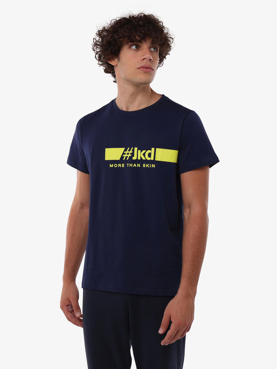 JAKED Мужская футболка Ocean из синтетического материала для фитнеса
JAKED Мужская футболка Ocean из синтетического материала для фитнеса