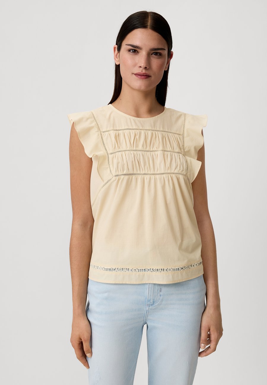 Блуза comma casual identity MIT ZIERBORTE, Hellgelb/Sand
Блуза comma casual identity MIT ZIERBORTE, Hellgelb/Sand