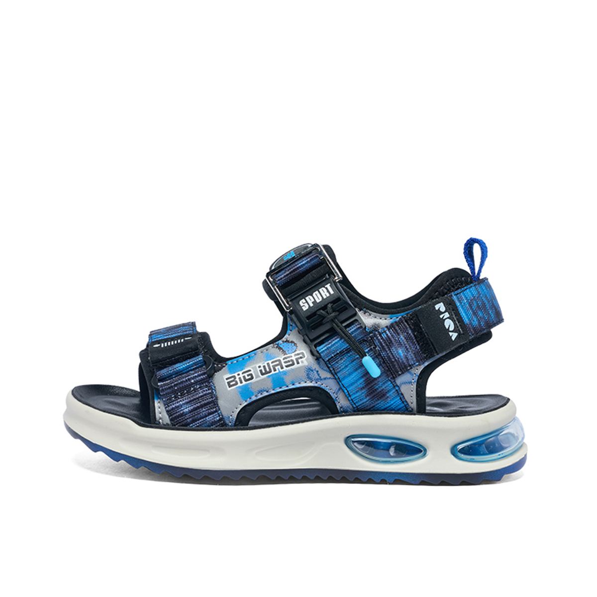 Сандалии детские, нескользящие, дышащие, легкие, с амортизацией BIG WASP, синий
Сандалии детские, нескользящие, дышащие, легкие, с амортизацией BIG WASP, синий