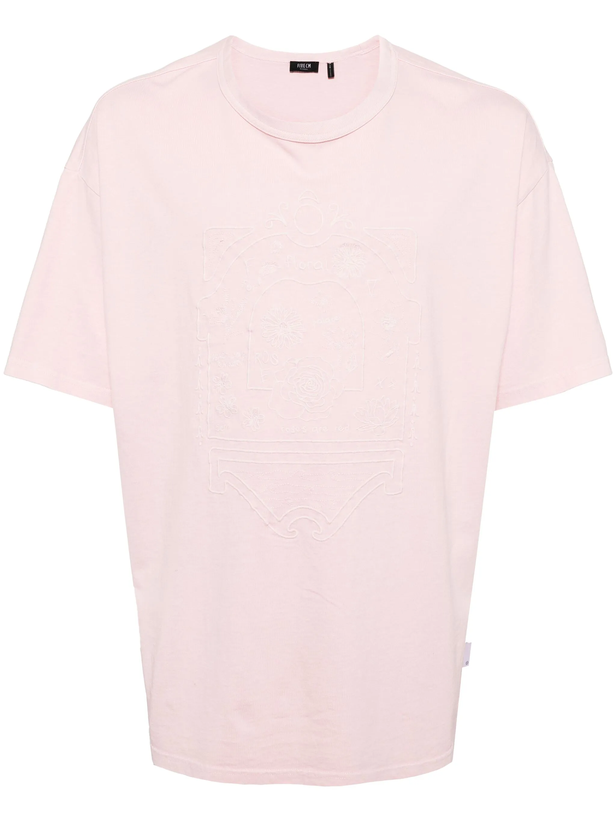 Футболка с вышивкой Five Cm, розовый
Футболка с вышивкой Five Cm, розовый