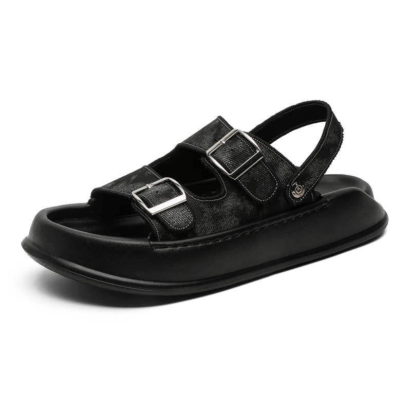 SOBB Пляжные сандалии мужские, черно-синие
SOBB Пляжные сандалии мужские, черно-синие