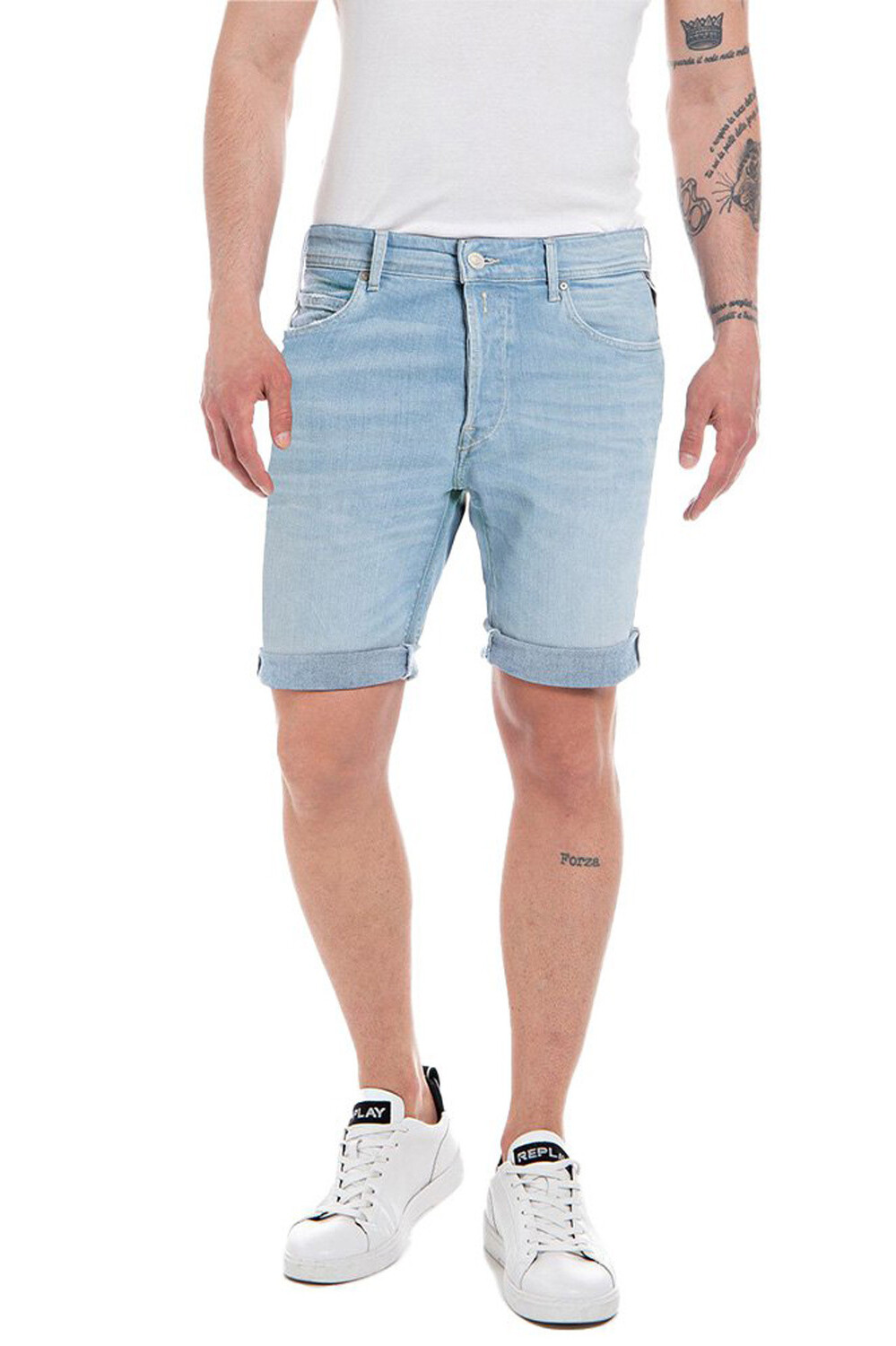 Шорты Replay джинсовые, светло-голубой
Шорты Replay джинсовые, светло-голубой