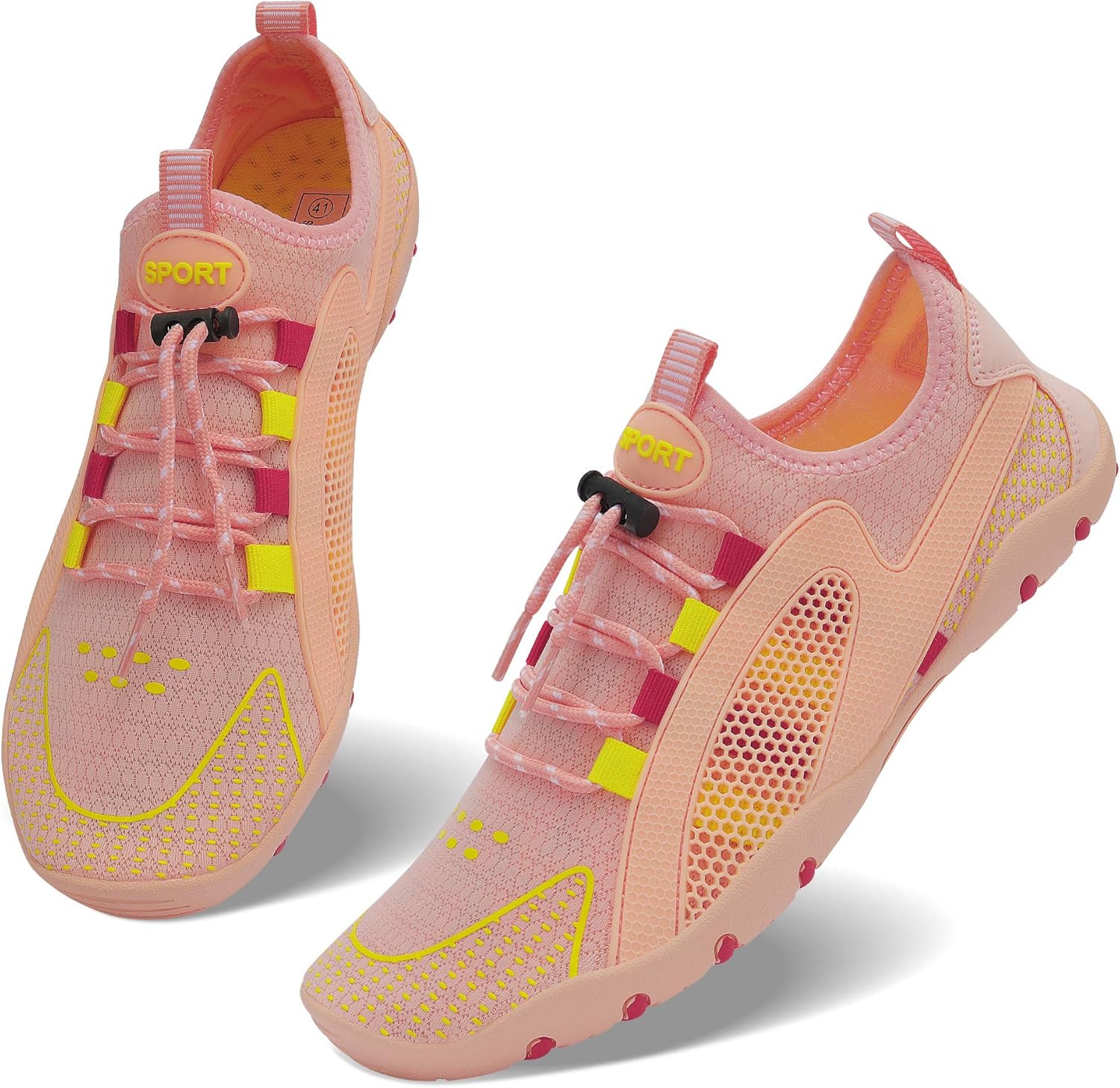 Мужские и женские водные спортивные кроссовки, слипоны с быстрым высыханием для бассейна, пляжа, серфинга, прогулок и аквапарка Jointlycreating, 1-a-a-coral
Мужские и женские водные спортивные кроссовки, слипоны с быстрым высыханием для бассейна, пляжа, серфинга, прогулок и аквапарка Jointlycreating, 1-a-a-coral