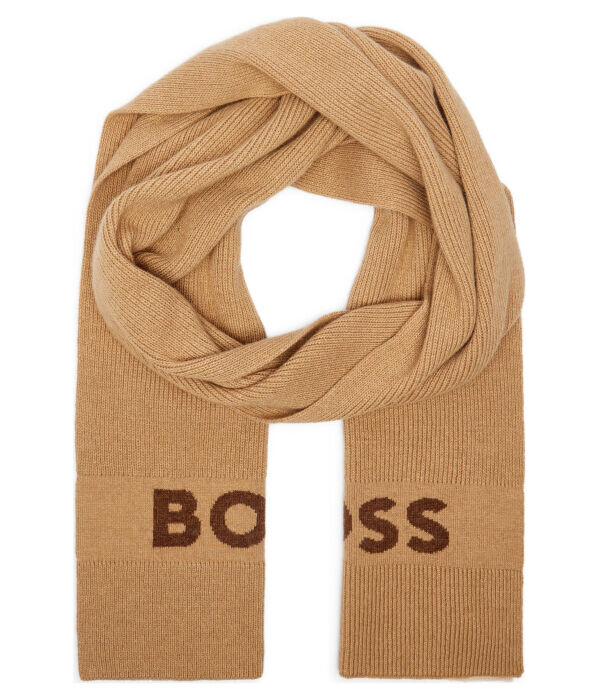 Шарф мужской Boss с добавлением шерсти и кашемира, бежевый
Шарф мужской Boss с добавлением шерсти и кашемира, бежевый