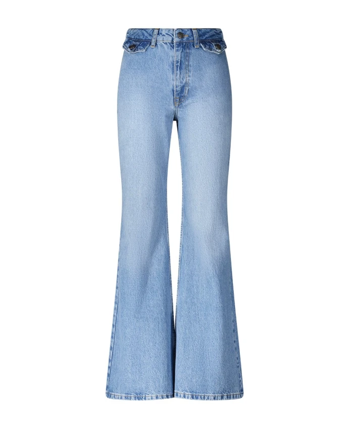 Расклешенные джинсы Rotate Birger Christensen, синий
Расклешенные джинсы Rotate Birger Christensen, синий