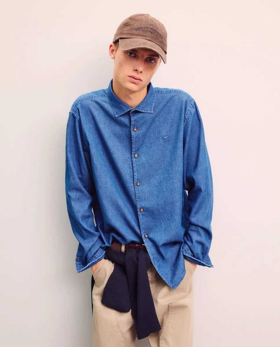 Джинсовая рубашка для мужчин Green Coast, темно-синий
Джинсовая рубашка для мужчин Green Coast, темно-синий