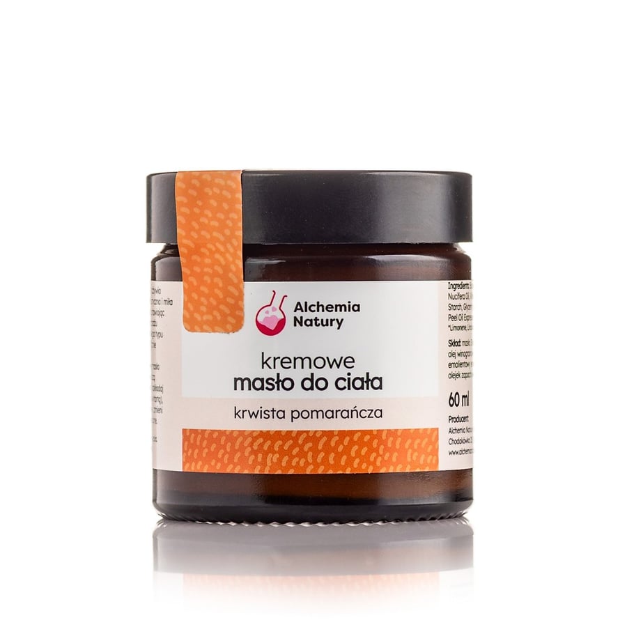 Крем-масло для тела «Красный апельсин» 60 мл Alchemia Natury
Крем-масло для тела «Красный апельсин» 60 мл Alchemia Natury