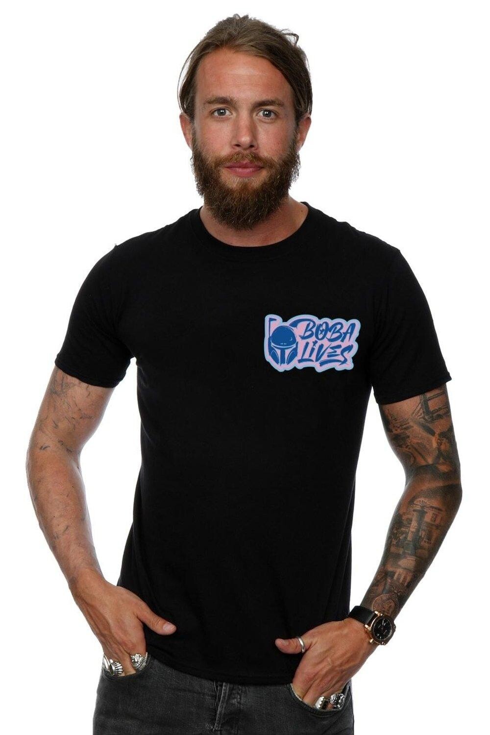 Карманная футболка «Книга Бобы Фетта жива» Star Wars, черный
Карманная футболка «Книга Бобы Фетта жива» Star Wars, черный