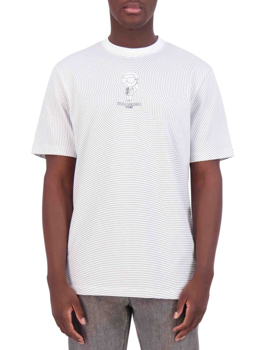 Футболка из хлопка с рисунком маленького Карла Karl Lagerfeld Paris, белый
Футболка из хлопка с рисунком маленького Карла Karl Lagerfeld Paris, белый