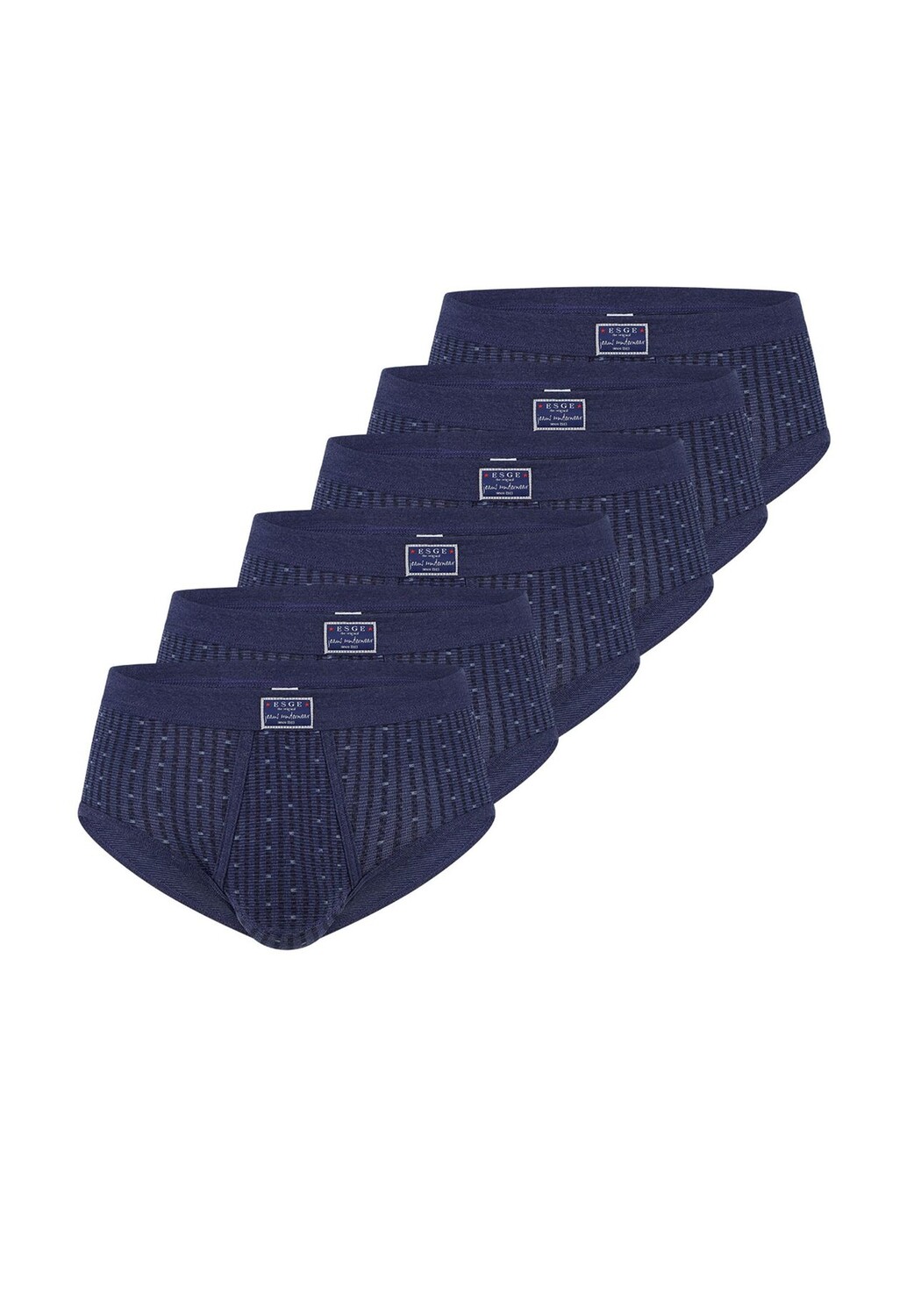 Трусы / трусы, упаковка из 6 джинсов ESGE, темно-синий
Трусы / трусы, упаковка из 6 джинсов ESGE, темно-синий