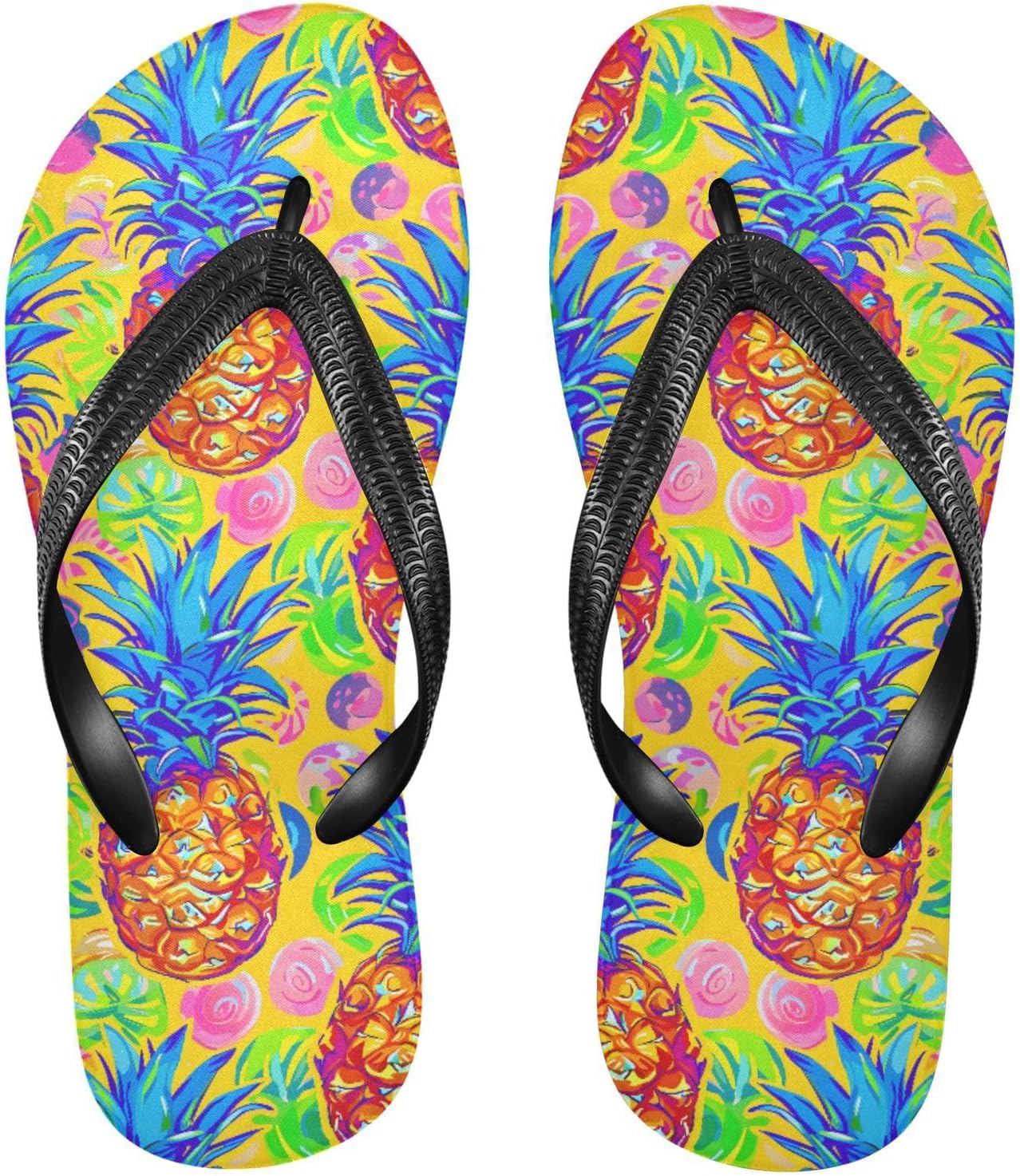Женские и мужские шлепанцы MNSRUU с ананасами и цветами, женские шлепанцы, мужские сандалии, душевые тапочки, летние нескользящие шлепанцы для плавания, пляжа и ванной, Pineapple A8403
Женские и мужские шлепанцы MNSRUU с ананасами и цветами, женские шлепанцы, мужские сандалии, душевые тапочки, летние нескользящие шлепанцы для плавания, пляжа и ванной, Pineapple A8403