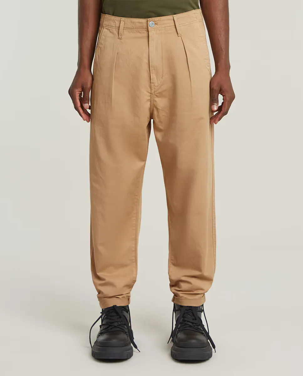 Мужские брюки чинос свободного кроя с передними стрелками G-Star, коричневый
Мужские брюки чинос свободного кроя с передними стрелками G-Star, коричневый