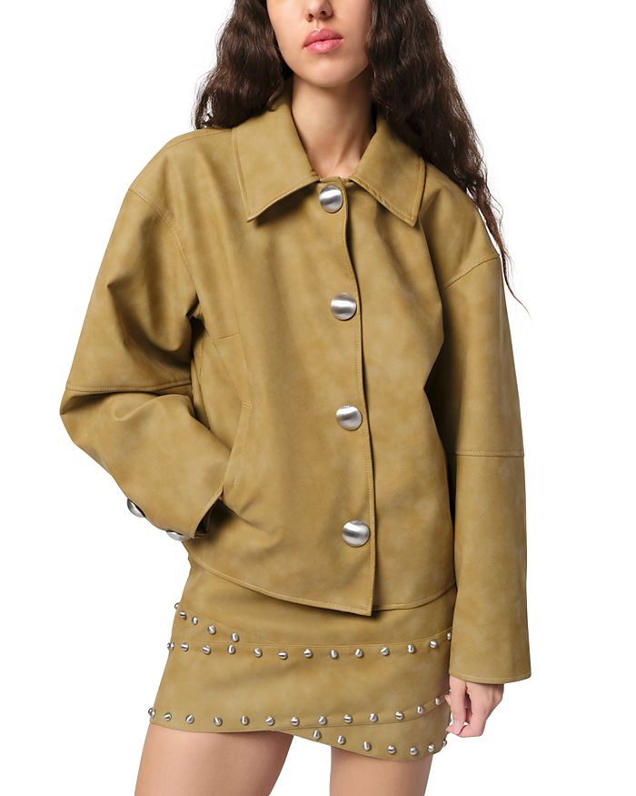 Укороченная куртка из искусственной кожи Indio Apparis, коричневый
Укороченная куртка из искусственной кожи Indio Apparis, коричневый