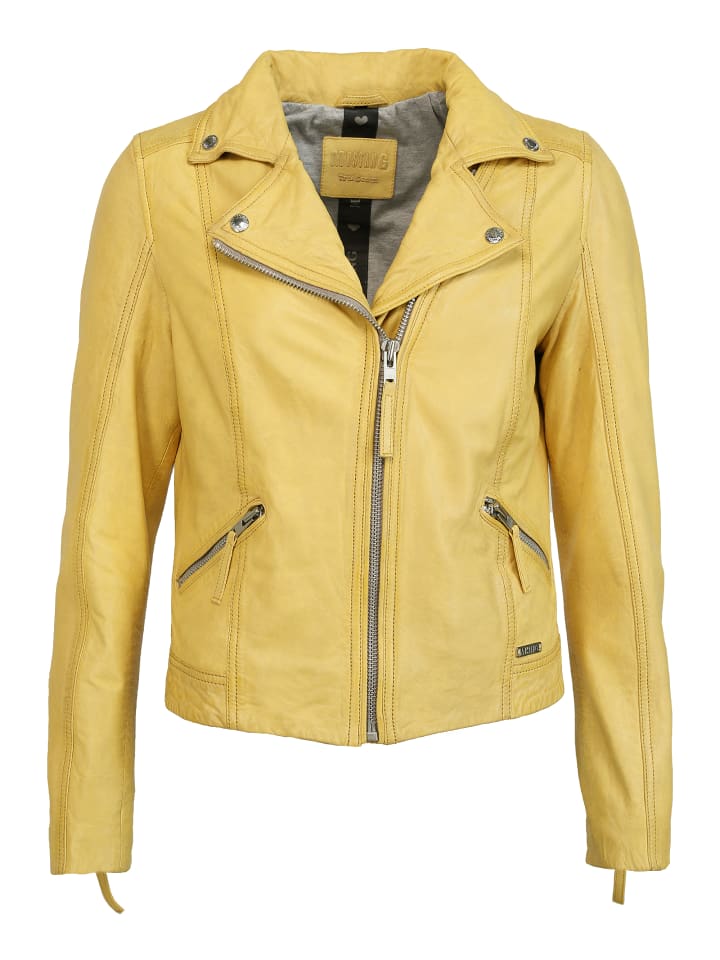 Кожаная куртка 31020143 лимонного цвета Mustang
Кожаная куртка 31020143 лимонного цвета Mustang