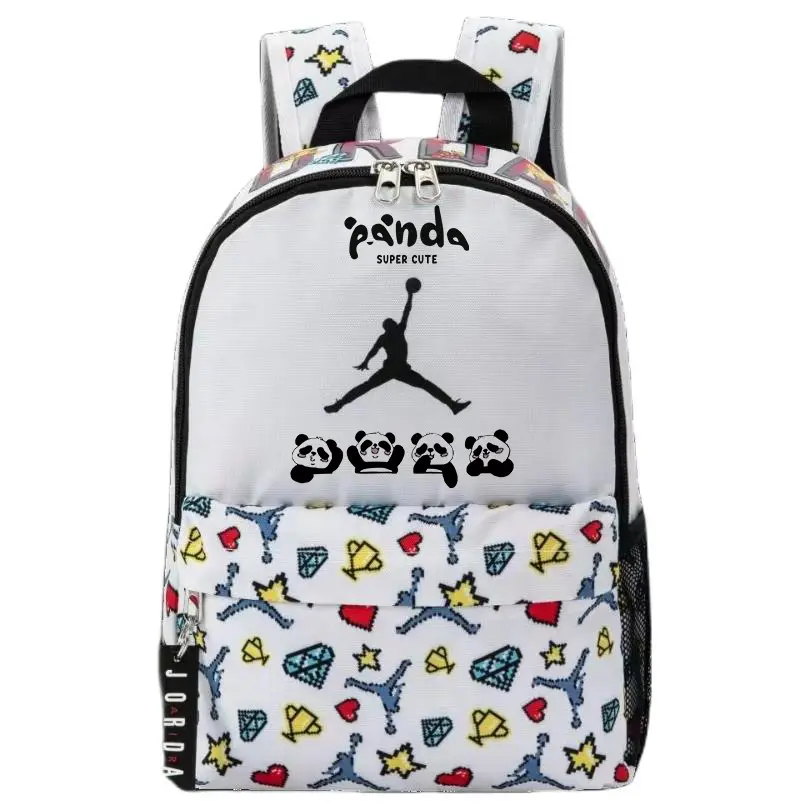 Jordan Полиэстеровый повседневный рюкзак малого размера женский белый, Panda Friendship
Jordan Полиэстеровый повседневный рюкзак малого размера женский белый, Panda Friendship