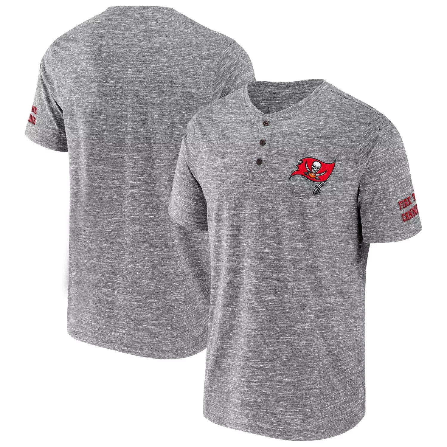 Мужская футболка NFL x Darius Rucker Collection от Fanatics Heathered Grey Tampa Bay Buccaneers Slub Henley
Мужская футболка NFL x Darius Rucker Collection от Fanatics Heathered Grey Tampa Bay Buccaneers Slub Henley