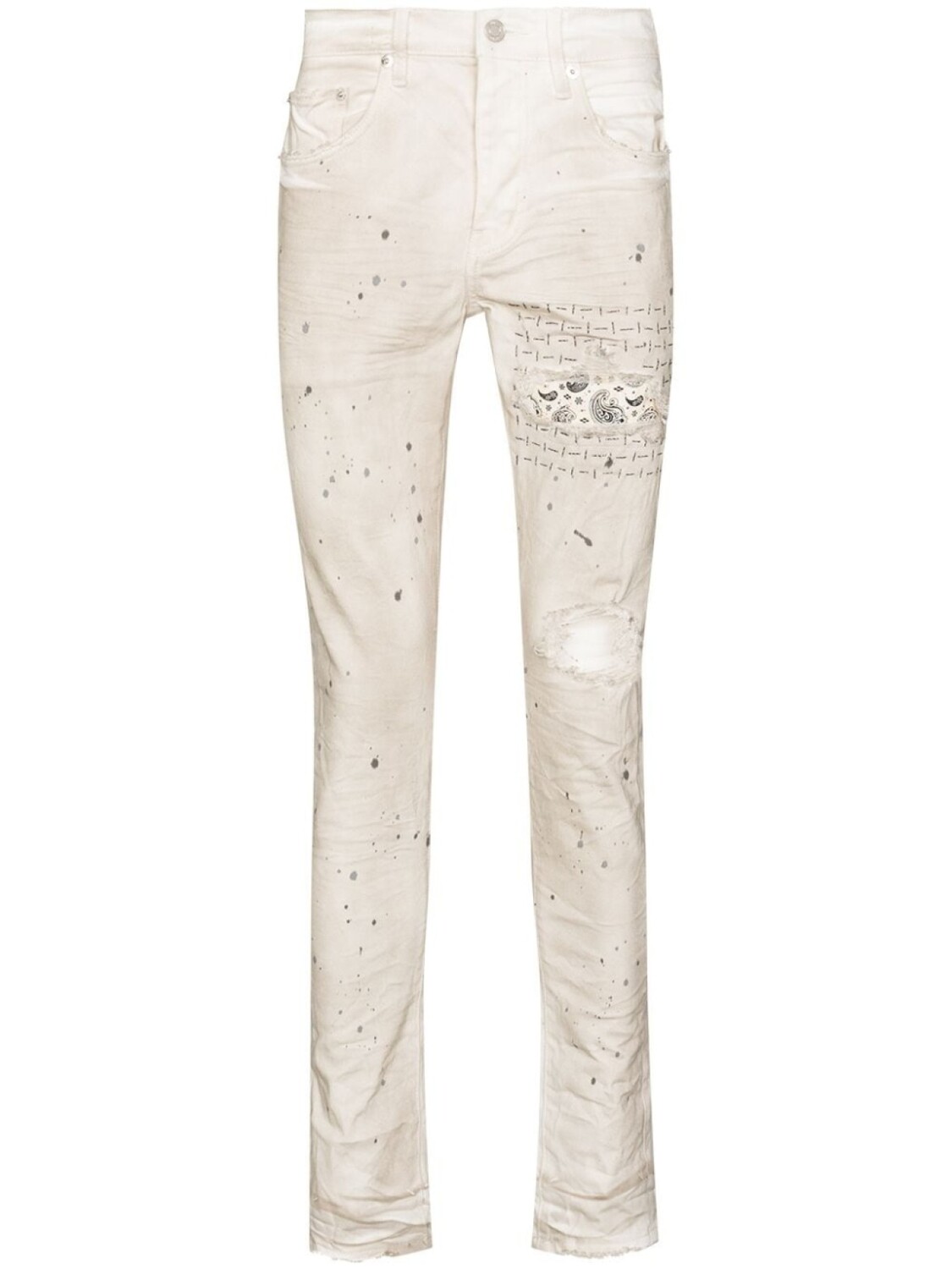 Purple Brand джинсы скинни с нашивками, нейтральный цвет
Purple Brand джинсы скинни с нашивками, нейтральный цвет