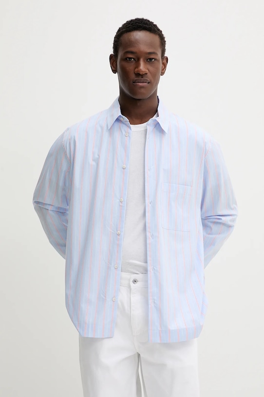 Хлопковая рубашка Won Hundred, синий 
Хлопковая рубашка Won Hundred, синий