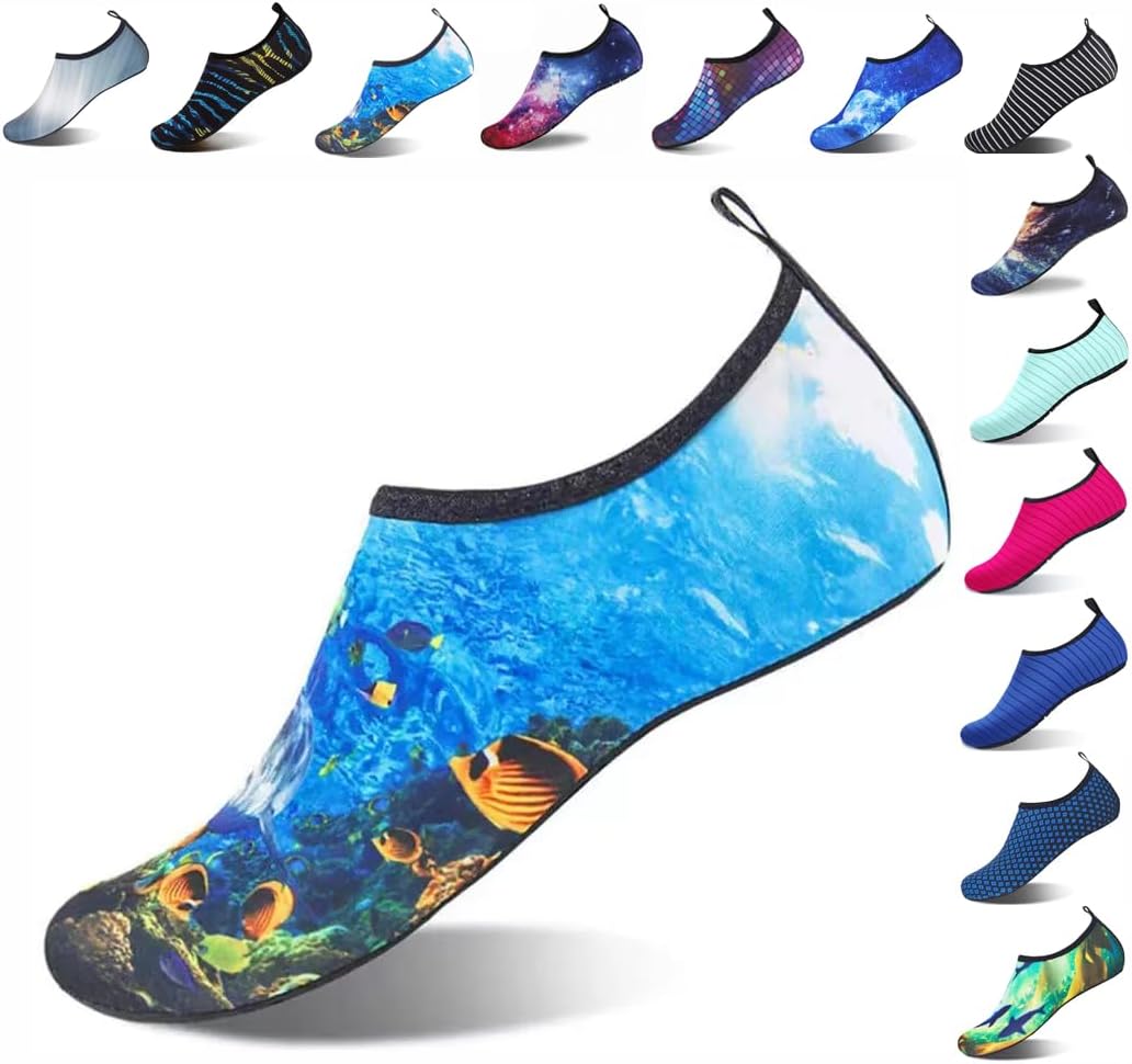 Быстросохнущие нескользящие водные носки для женщин и мужчин, взрослых, купальные комплекты, одежда для пляжа, йоги, активного отдыха, кемпинга, бассейна, отпуска Vimanbite, синий
Быстросохнущие нескользящие водные носки для женщин и мужчин, взрослых, купальные комплекты, одежда для пляжа, йоги, активного отдыха, кемпинга, бассейна, отпуска Vimanbite, синий