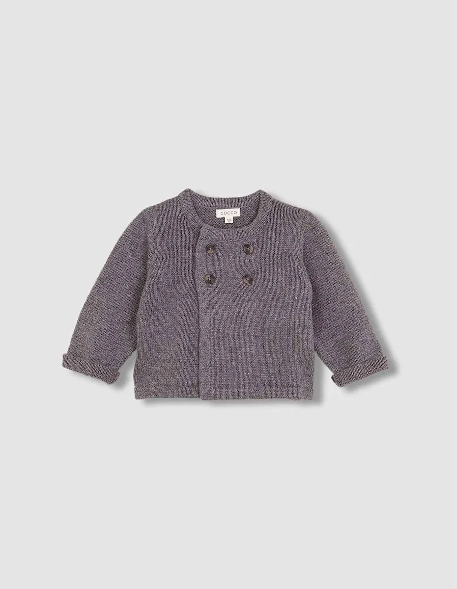 Детский свитер с запахом Gocco, серый
Детский свитер с запахом Gocco, серый