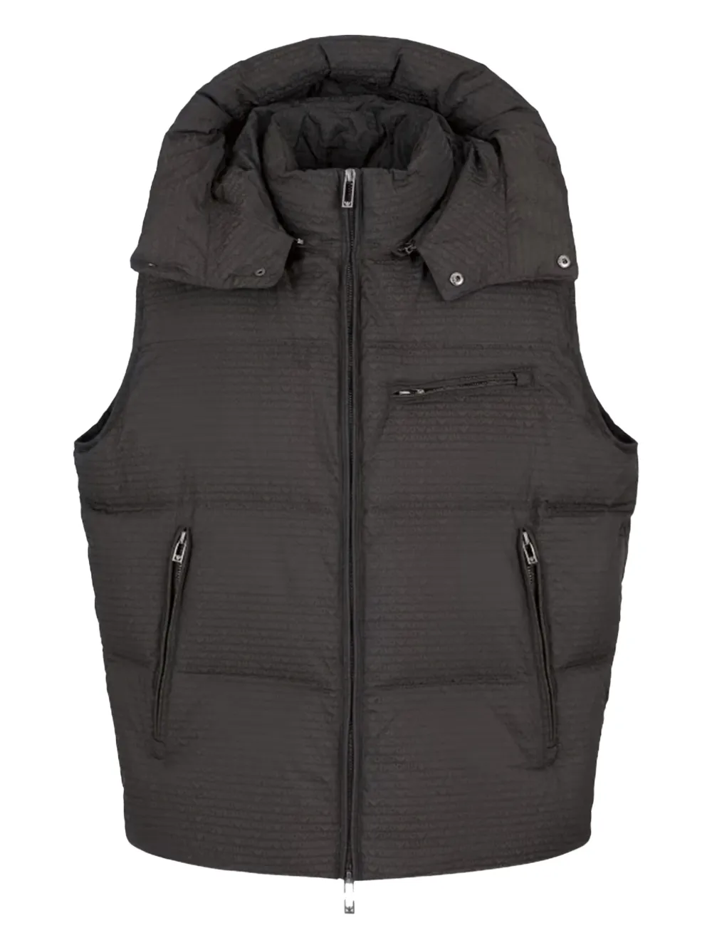 Стеганый жилет с капюшоном EMPORIO ARMANI, черный
Стеганый жилет с капюшоном EMPORIO ARMANI, черный