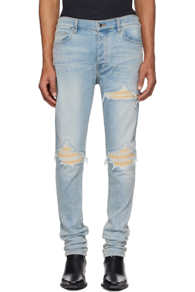 Синие джинсы Ultrasuede MX1 AMIRI
Синие джинсы Ultrasuede MX1 AMIRI