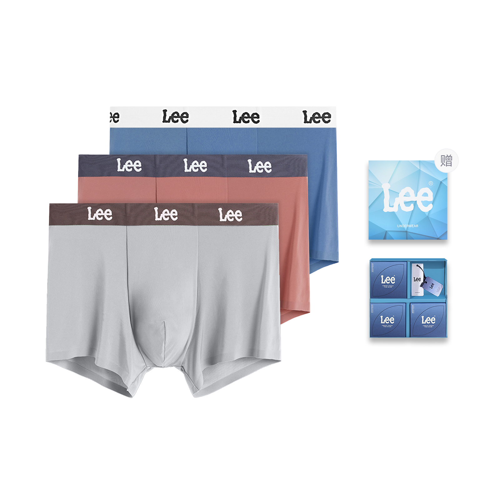 Lee Prism 4.0 подарочные боксы нижнего белья для мужчин, набор из 3 штук
Lee Prism 4.0 подарочные боксы нижнего белья для мужчин, набор из 3 штук