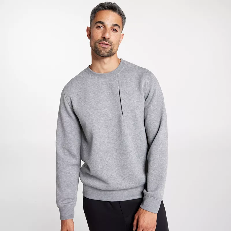 Мужская толстовка с круглым вырезом из флиса VRST Pinnacle, цвет Mid Grey Heather
Мужская толстовка с круглым вырезом из флиса VRST Pinnacle, цвет Mid Grey Heather