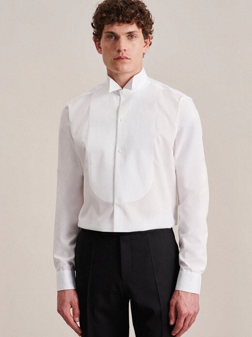 Рубашка-Смокинг стандартного размера с удлиненными рукавами Seidensticker, белый
Рубашка-Смокинг стандартного размера с удлиненными рукавами Seidensticker, белый