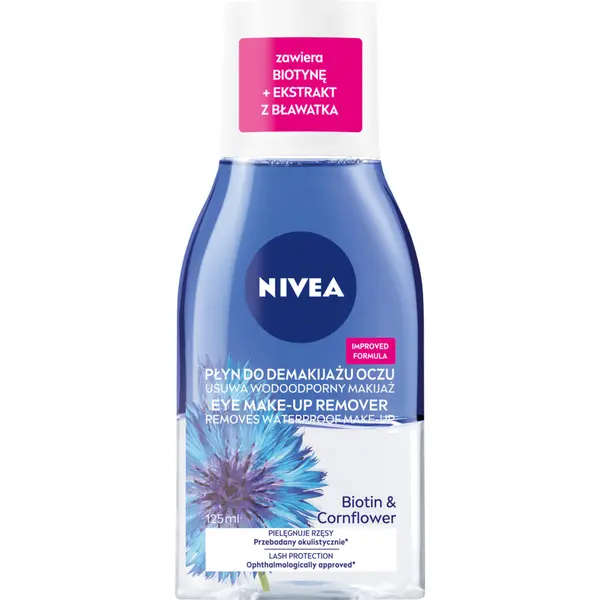 Двухфазное средство для снятия макияжа с глаз, 125 мл Nivea
Двухфазное средство для снятия макияжа с глаз, 125 мл Nivea