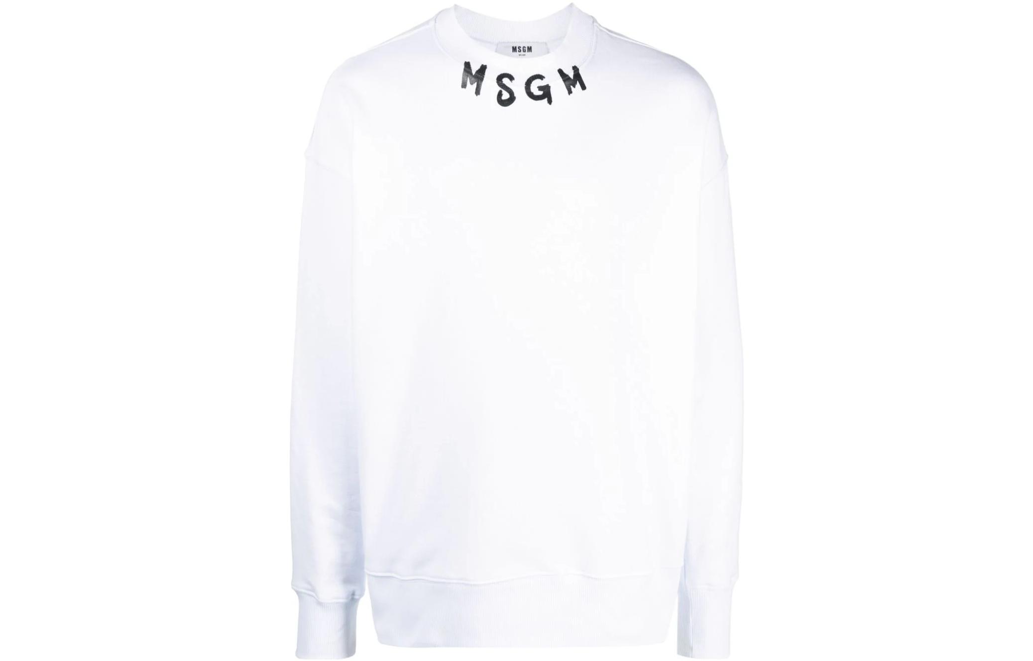 MSGM Белая толстовка для мужчин
MSGM Белая толстовка для мужчин