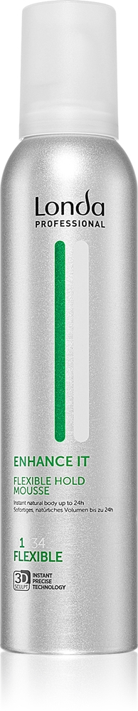 Пена-Мусс для волос Enhance it с эластичной фиксацией и эффектом придания объема Londa Professional, 200 мл
Пена-Мусс для волос Enhance it с эластичной фиксацией и эффектом придания объема Londa Professional, 200 мл