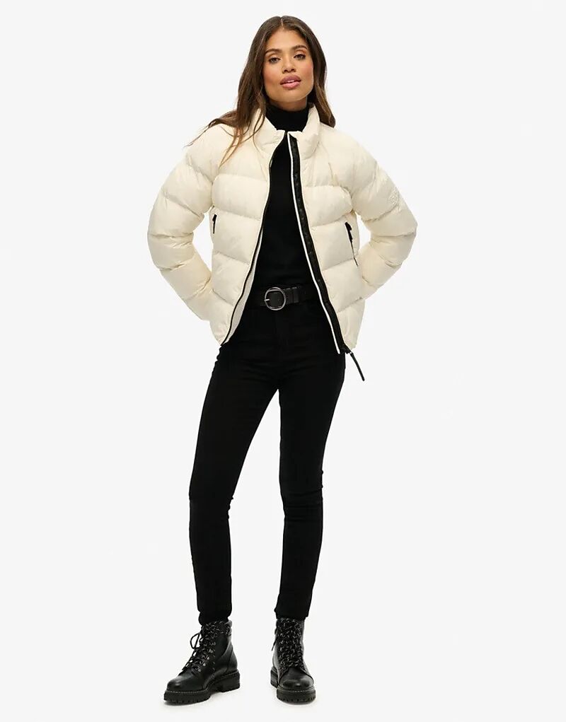 Спортивная стеганая куртка Superdry без капюшона, цвет «кремовый»
Спортивная стеганая куртка Superdry без капюшона, цвет «кремовый»
